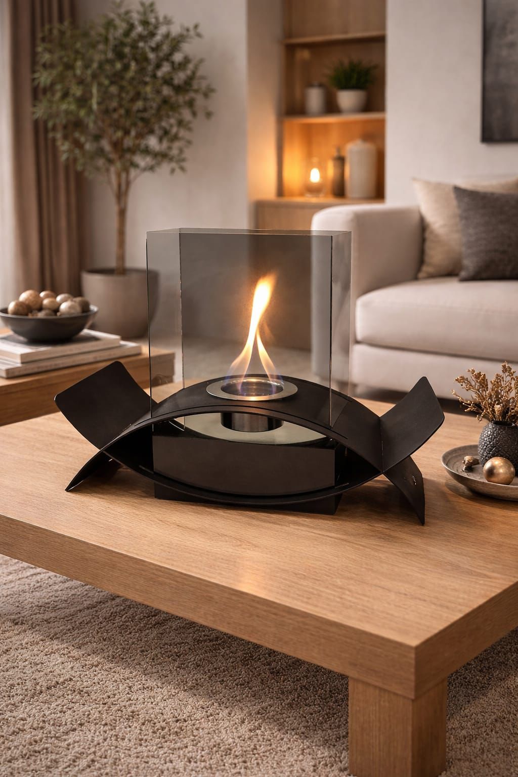 Arcus Masaüstü Şömine