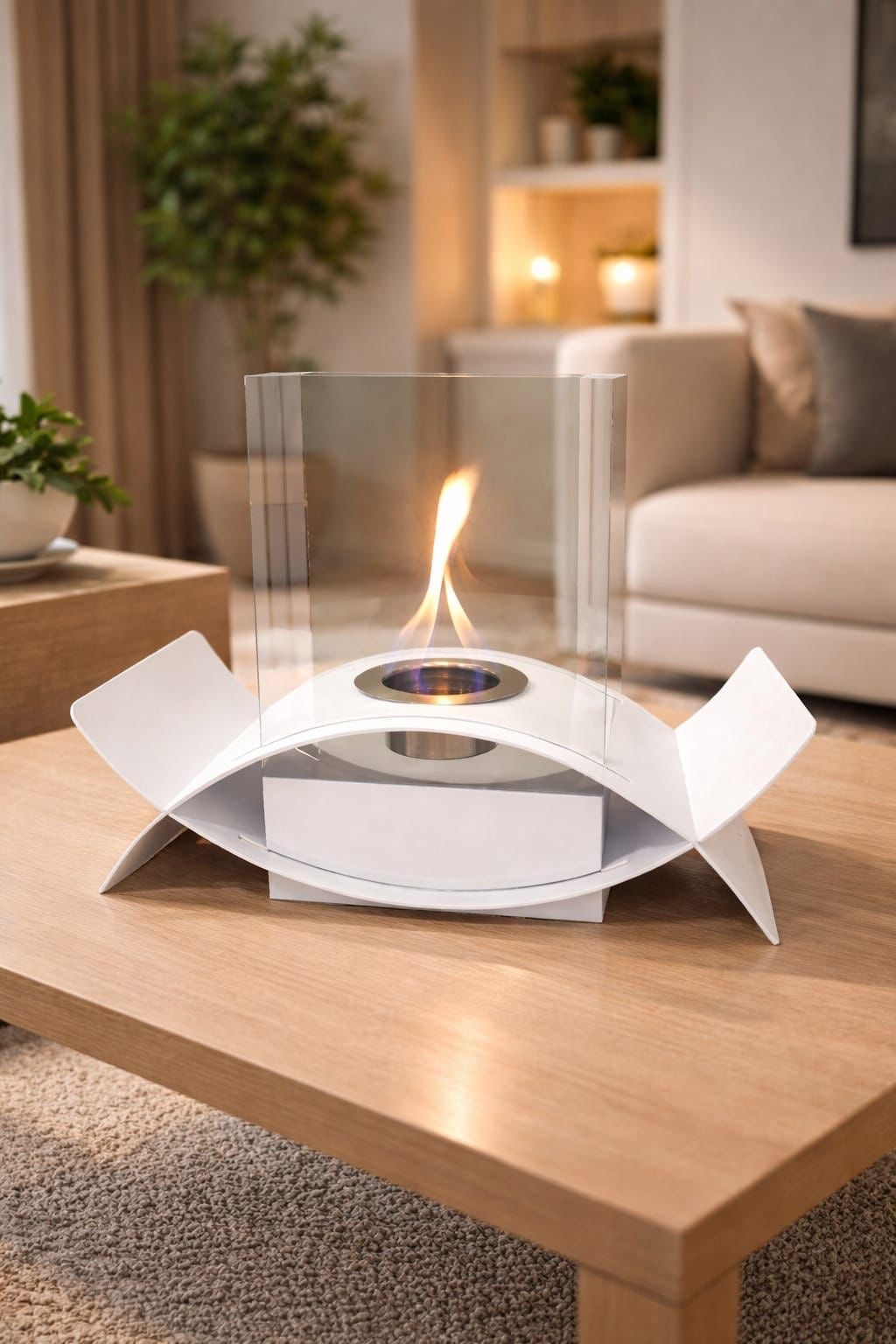 Arcus Masaüstü Şömine